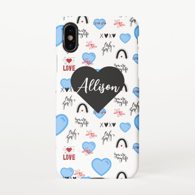 Funda Para iPhone Adore pop lover valentine (Reverso)