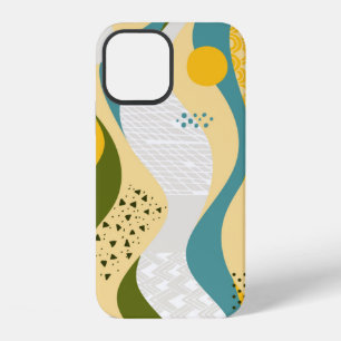 Funda Para iPhone 12 Adorno espacial abstracto sin costuras que consist