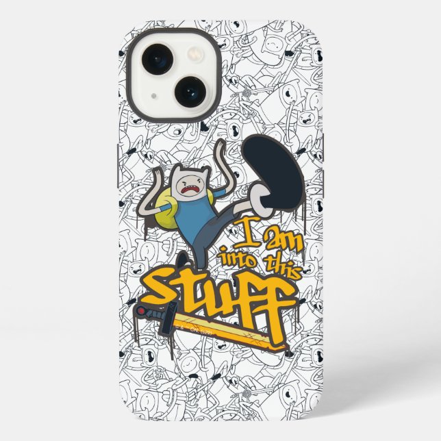 Funda Para iPhone Adventure Time | Finn "Me gusta esto" (Reverso )