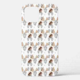 Funda Para iPhone 12 Aesthetic Boho Wildflowers Flowers