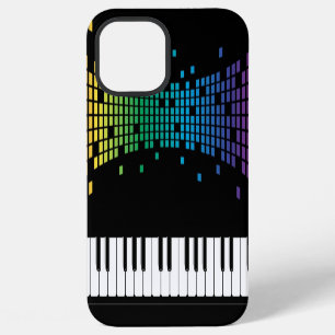 Funda Para iPhone 12 Pro Max Aficionados a la música Instrumento musical piano