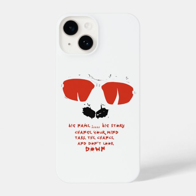 Funda Para iPhone Afirmaciones positivas Casos de teléfono, gran his (Reverso )