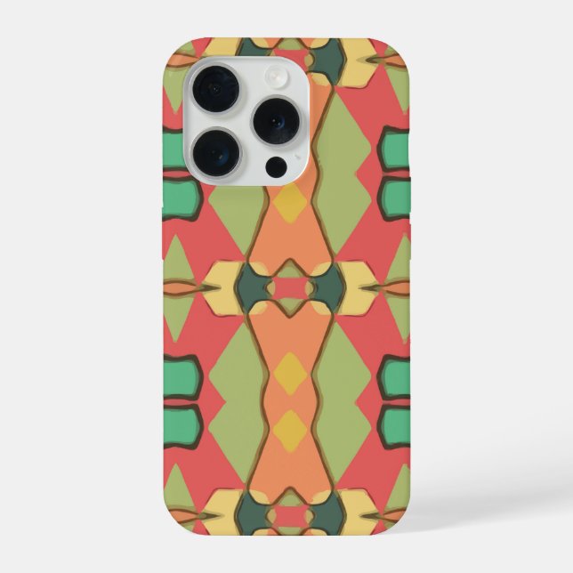 Funda Para iPhone african print phone case (Reverso )