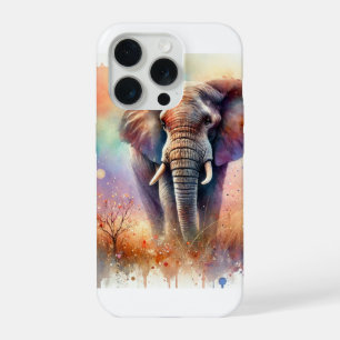 African Savanna Elephant 300724AREF132 - Watercolo