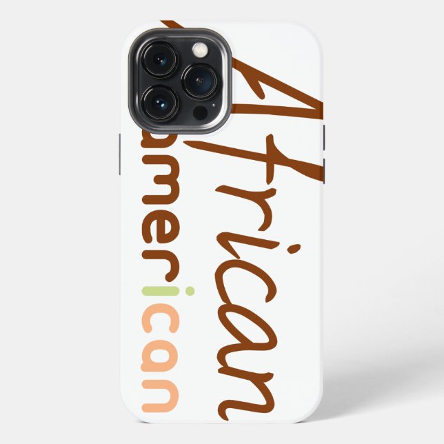 Funda Para iPhone Afroamericano (Reverso )
