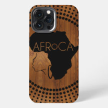 AFRoCA FEMALE Afro plus Africa Madera Grain look
