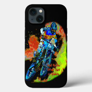 Agregar texto de nombre (o eliminar) Motocross Rid
