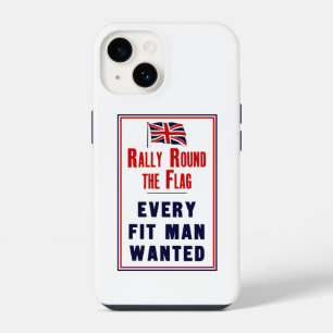 Funda Para iPhone 14 Agruparse en torno a la bandera ~ Cada hombre apto