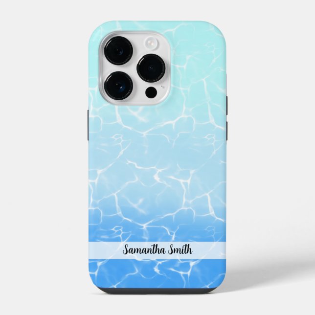 Funda Para iPhone Agua Tropical (Reverso )