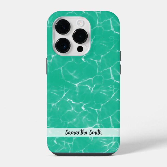 Funda Para iPhone Agua Tropical (Reverso )