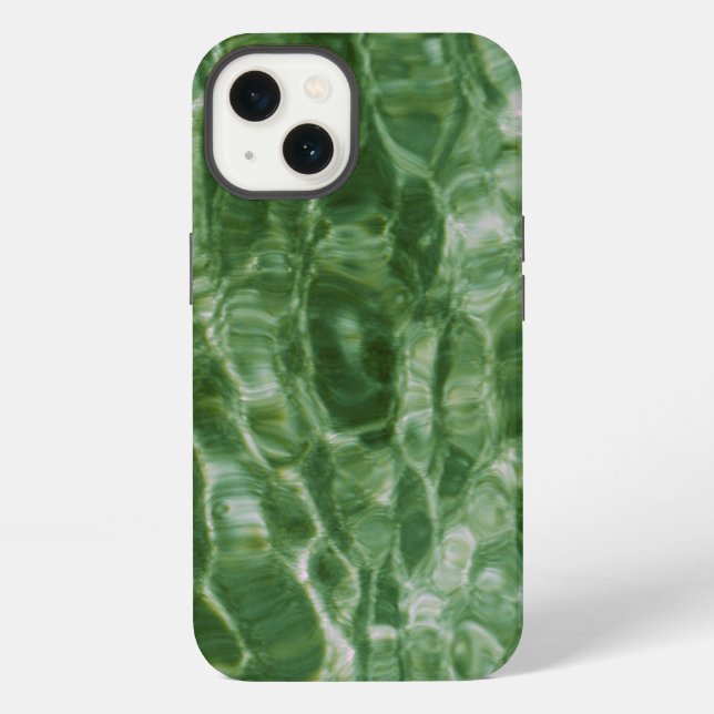 Funda Para iPhone Agua Verde (Reverso )