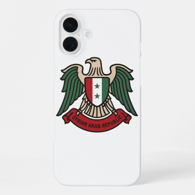 Funda Para iPhone Águila Clásica de Siria Libre (Reverso )