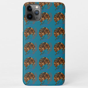 Funda Para iPhone 11Pro Max águila de estilo elegante
