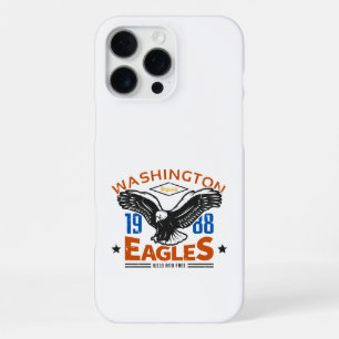 Funda Para iPhone 16 Pro Max Águilas de Washington Águila Vintage 1988