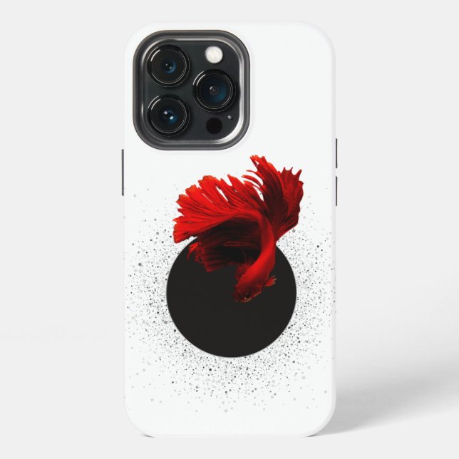 Funda Para iPhone Agujero negro (Reverso )