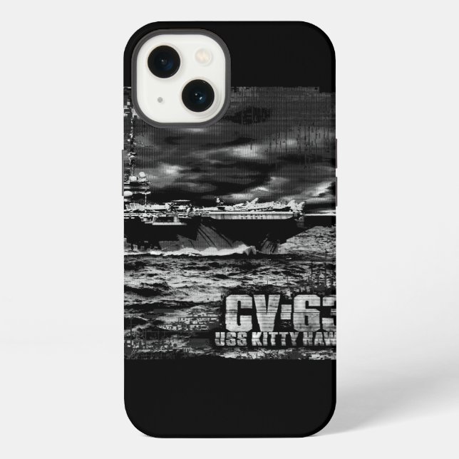 Funda Para iPhone Aircraft carrier Kitty Hawk (Reverso )