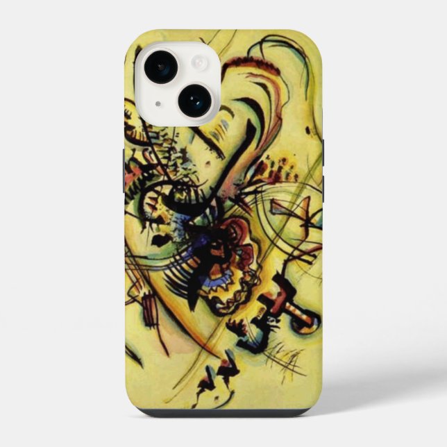 Funda Para iPhone Al desconocido voz de Kandinsky (Reverso )