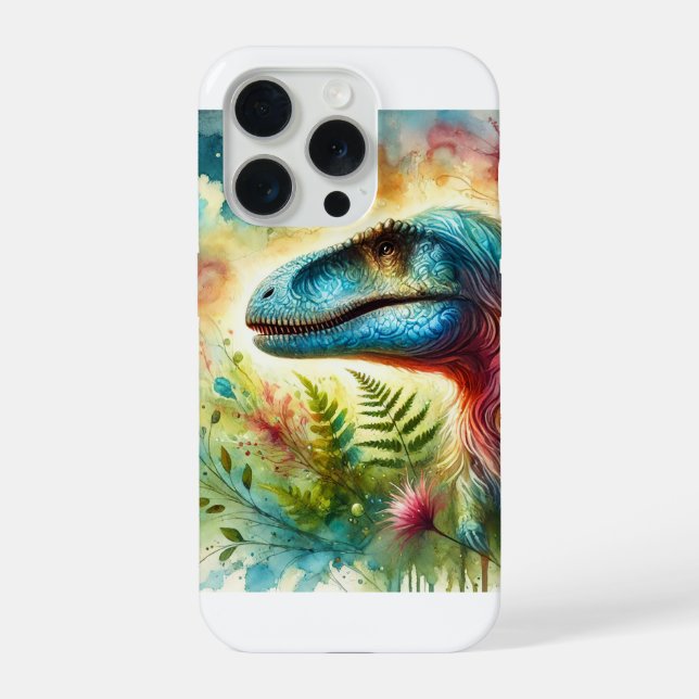 Funda Para iPhone Alamosaurus in Watercolor 160724AREF225 - Watercol (Reverso )