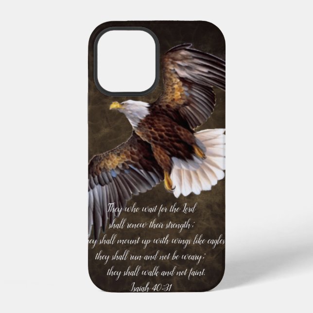 Funda Para iPhone Alas como águilas (Reverso )