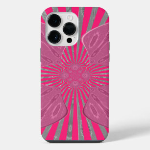 Funda Para iPhone 14 Pro Max Alas de Floración Eléctrica: Un Edificio Intensame