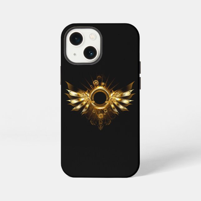 Funda Para iPhone Alas de steampunk (Reverso )