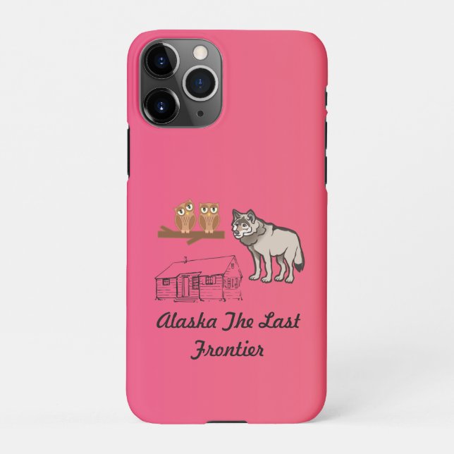 Funda Para iPhone Alaska última frontera  (Reverso)