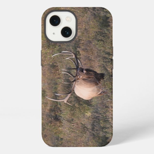 Funda Para iPhone Alce clarinando (Reverso )