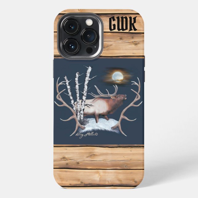 Funda Para iPhone Alce Toro (Reverso )