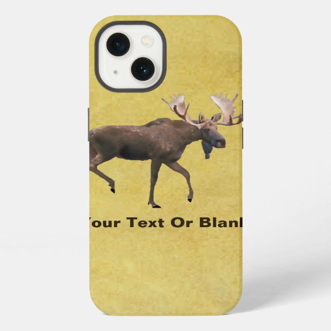 Funda Para iPhone Alce toro (Reverso )
