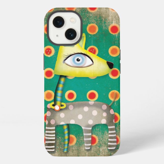 Funda Para iPhone Alebrije de perro (Reverso )