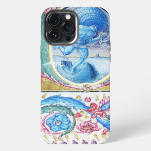FUNDA PARA iPhone 13 PRO MAX ALEGORÍA DEL VIENTO MINIATURA FLORAL ANTIGUA MONOG