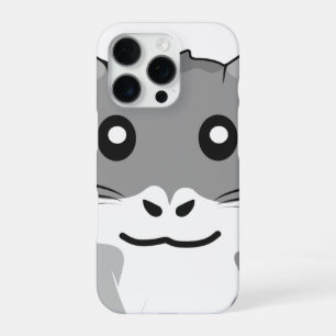 Funda Para iPhone 16 Pro Alegre Hamster Minimalista