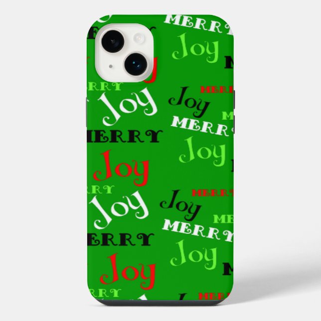 Funda Para iPhone Alegría Navideña (Reverso)