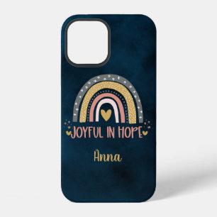 Funda Para iPhone 12 Alegría Personalizada Con Esperanza Cristiana Arco