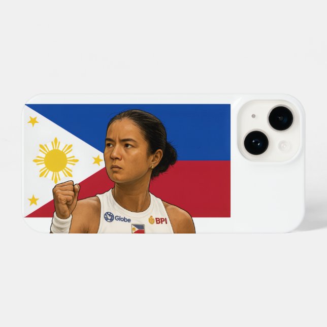 Funda Para iPhone Alexandra Eala - Campeón de Guadalajara 2025 (Reverso Horizontal)
