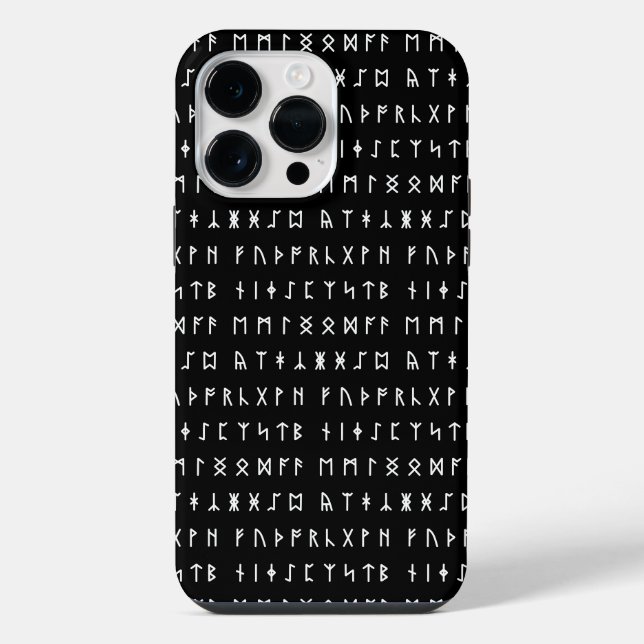 Funda Para iPhone Alfabeto Rúnico [Futhorc] (Reverso )