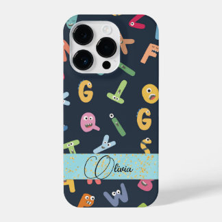Funda Para iPhone 14 Pro Alfabetos monstruales