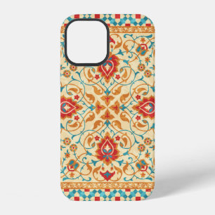 Funda Para iPhone 12 Alfombra oriental,patrón floral ornamental ornamen