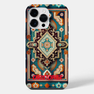Funda Para iPhone 14 Pro Max alfombra oriental persa