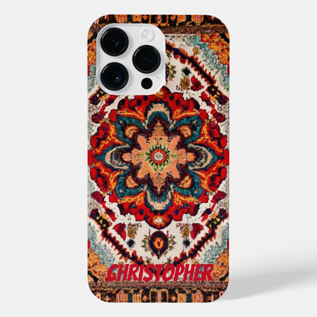 Funda Para iPhone Alfombra persa (Reverso)