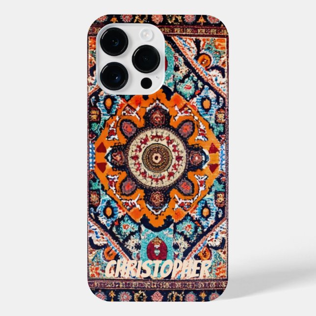 Funda Para iPhone Alfombra persa (Reverso)