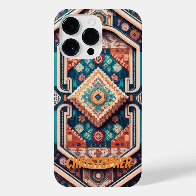 Funda Para iPhone Alfombra persa (Reverso)