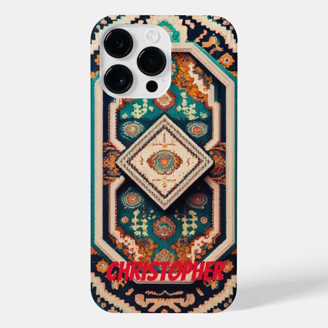 Funda Para iPhone Alfombra persa (Reverso)