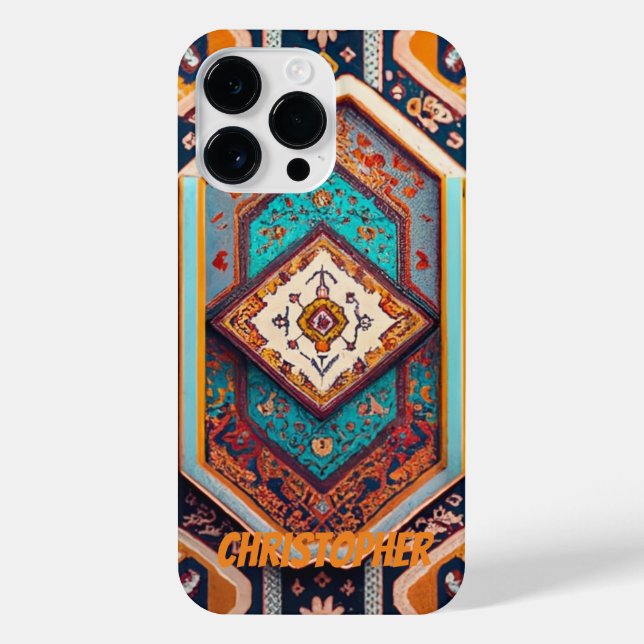 Funda Para iPhone Alfombra persa (Reverso)