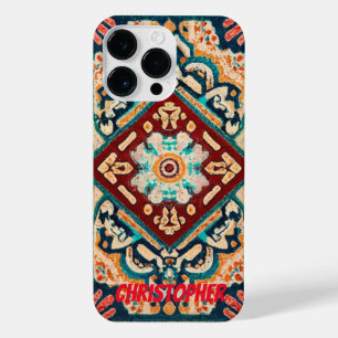 Funda Para iPhone 14 Pro Max Alfombra persa de alfombra oriental