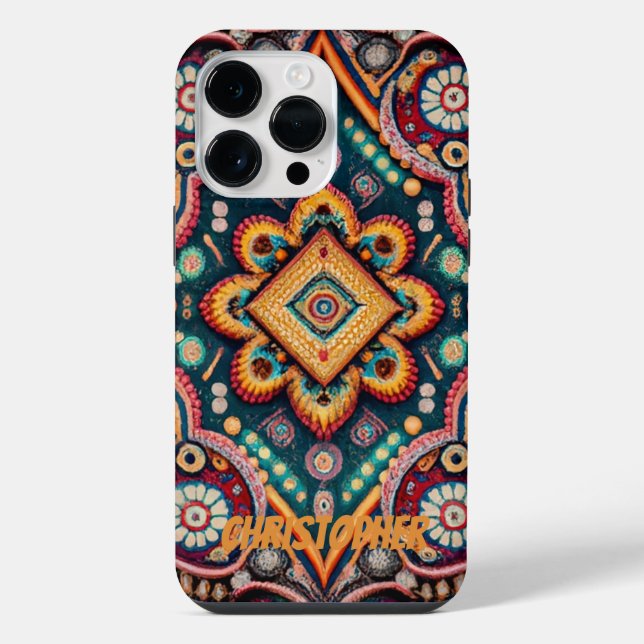 Funda Para iPhone alfombra persa oriental (Reverso )