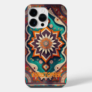 Funda Para iPhone 14 Pro Max alfombra persa oriental