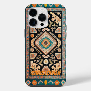 Funda Para iPhone 14 Pro Max alfombra persa tapete oriental