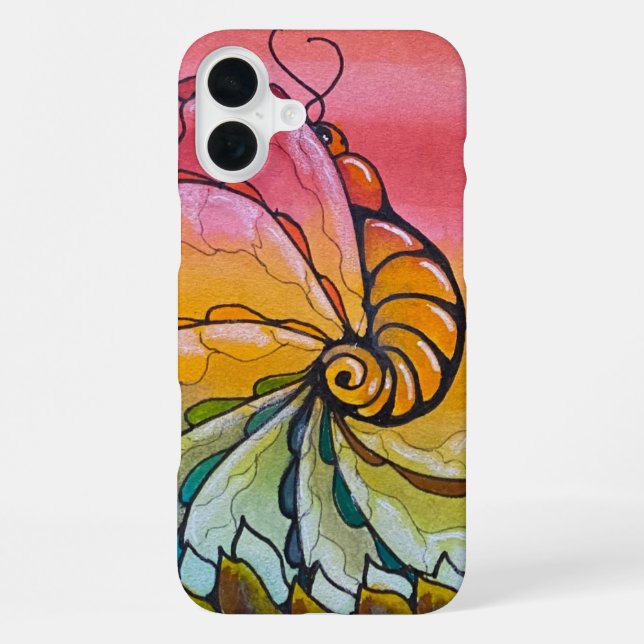 Funda Para iPhone Alien Butterfly (Reverso )