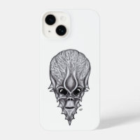 Alien Face , reconstrucción facial de cráneo afric